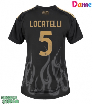 Juventus Manuel Locatelli #5 Replika Tredjetrøje Dame 2026-27 Kortærmet